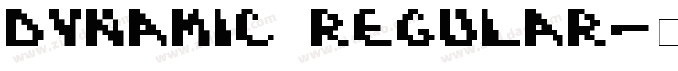 Dynamic Regular字体转换